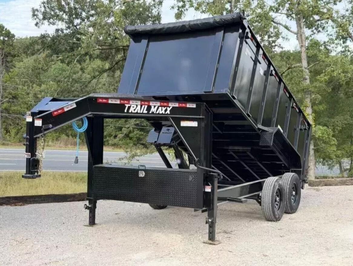2024 TRAIL MAXX 6'11X14' Gooseneck
