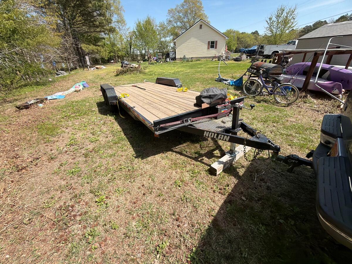 2026 Nolan Car hauler with dove tail
