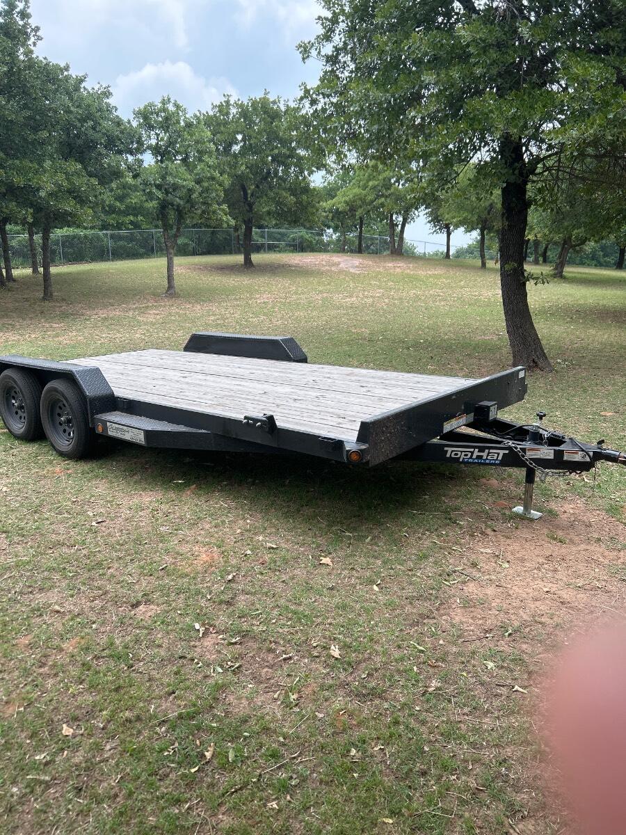 2025 Top Hat 18&rsquo; Car Hauler with ramps