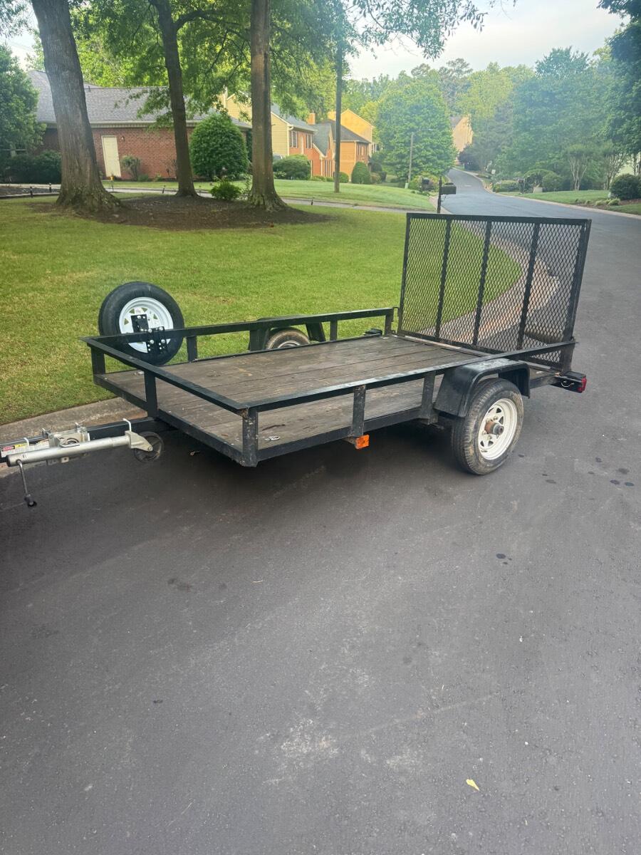 2019 Triple Crown 5x8 Utility Trailer with Ramp