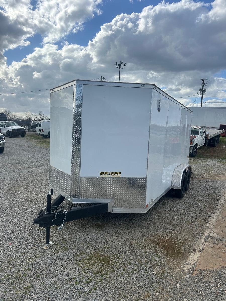 2024 Wagon wheel 7x16 box trailer