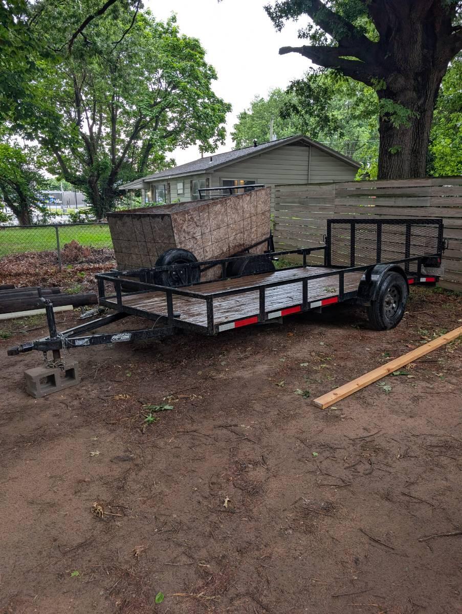 2023 Fast Lane 14' Utility Trailer
