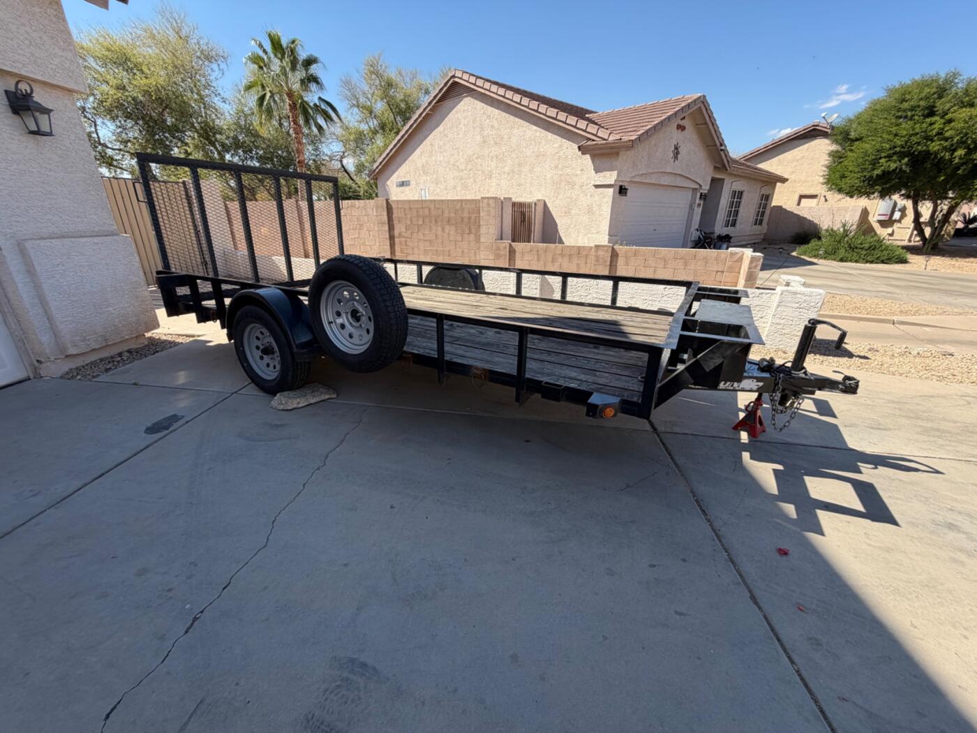 2021 Falcon 14 ft Utility Trailer