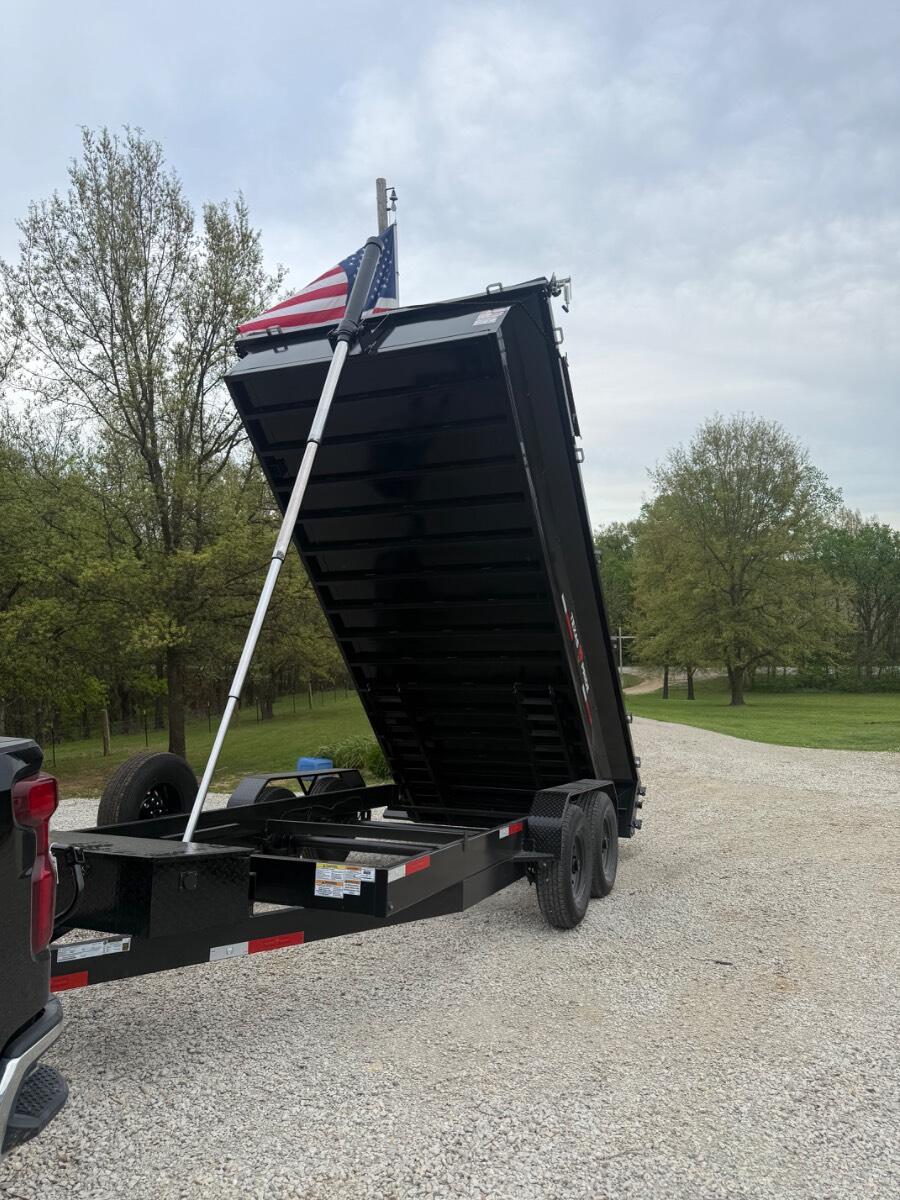 2026 Texas pride 16x7x2 16k dump trailer