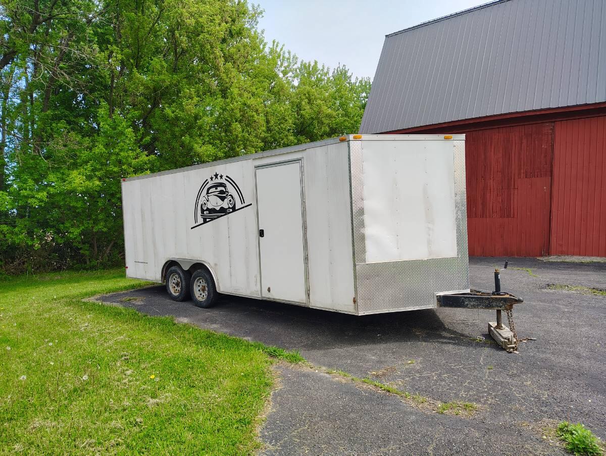 2019 Straight enclosed trailer 22 foot enclosed car trailer