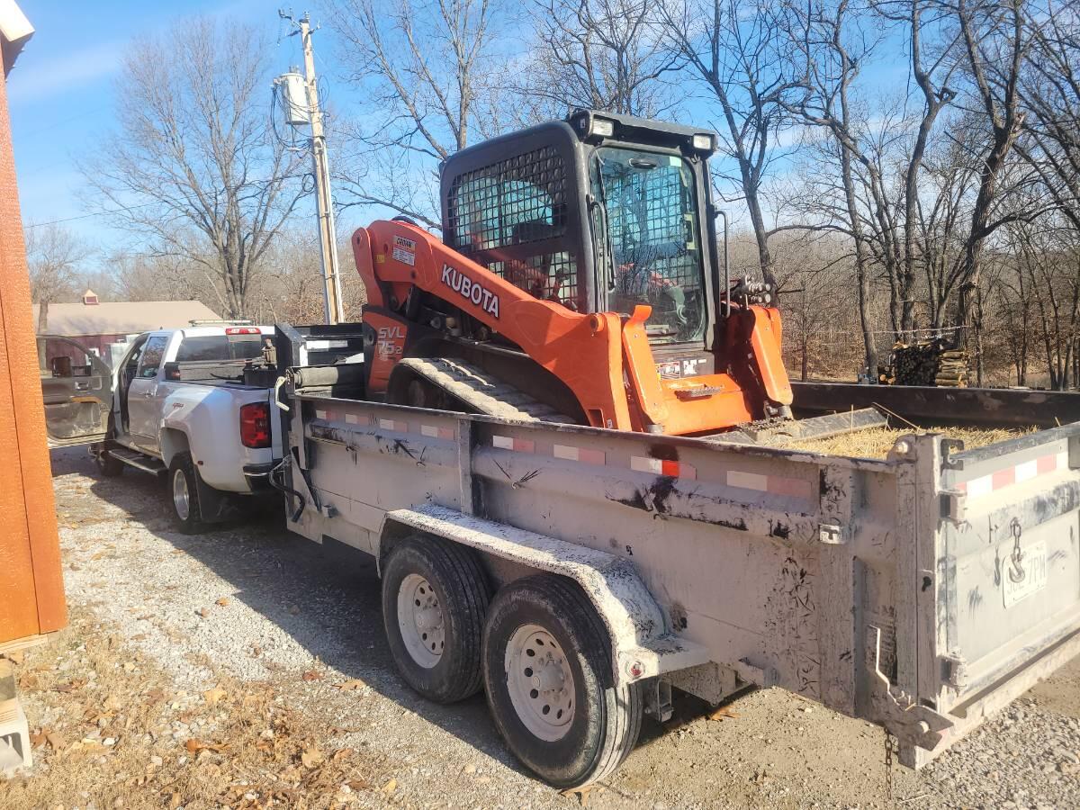 2014 Load trail Gooseneck 14ft dump trailer