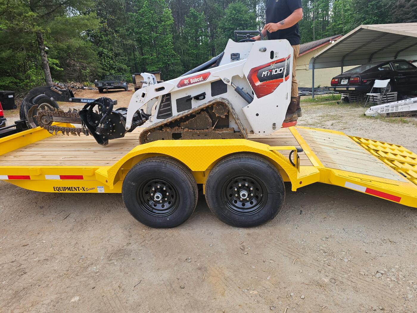 2026 Anderson Eq7167tx Equipment trailer