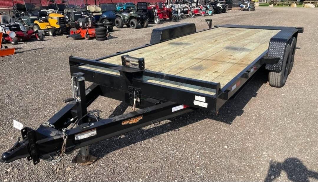 2022 Down 2 Earth Gravity tilt car hauler w winch