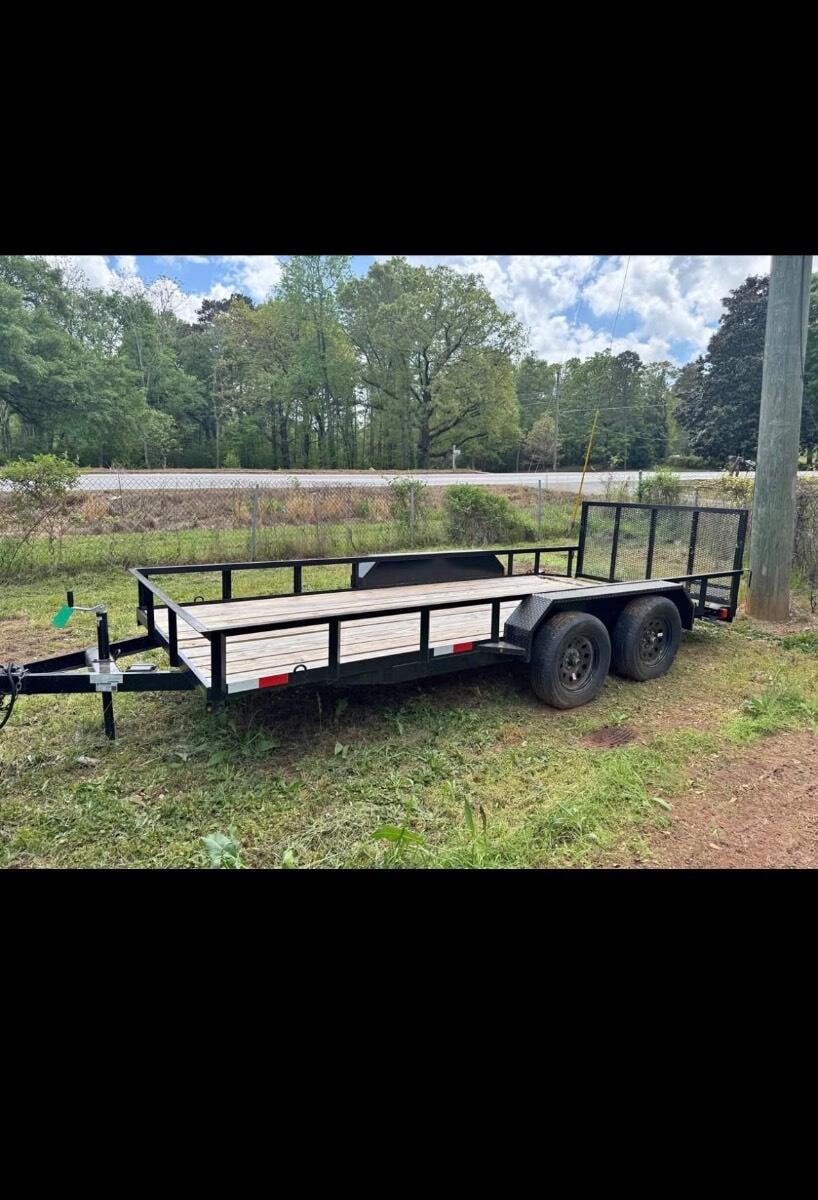 2025 Gator made 16x6 double axle utility trailer with dovetail