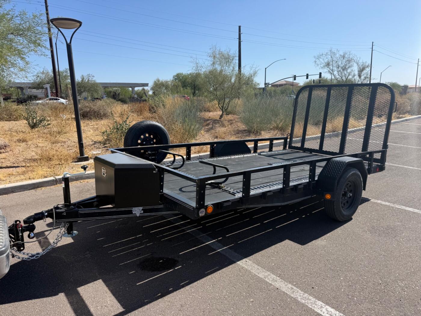 2017 PJ 6' x 12' Utility / Motorcycle Trailer