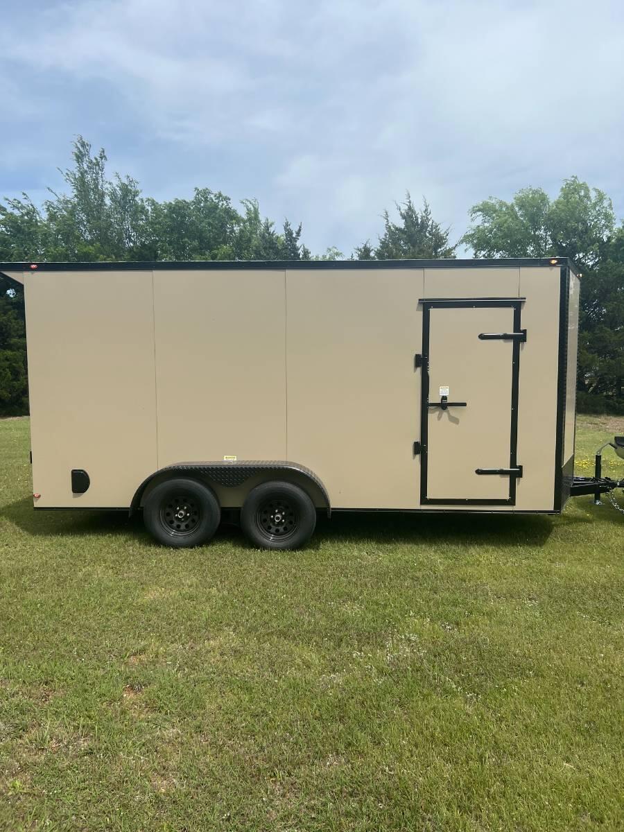 2026 FAMILY TRAILERS 16x7 ENCLOSED 7' INTERIOR