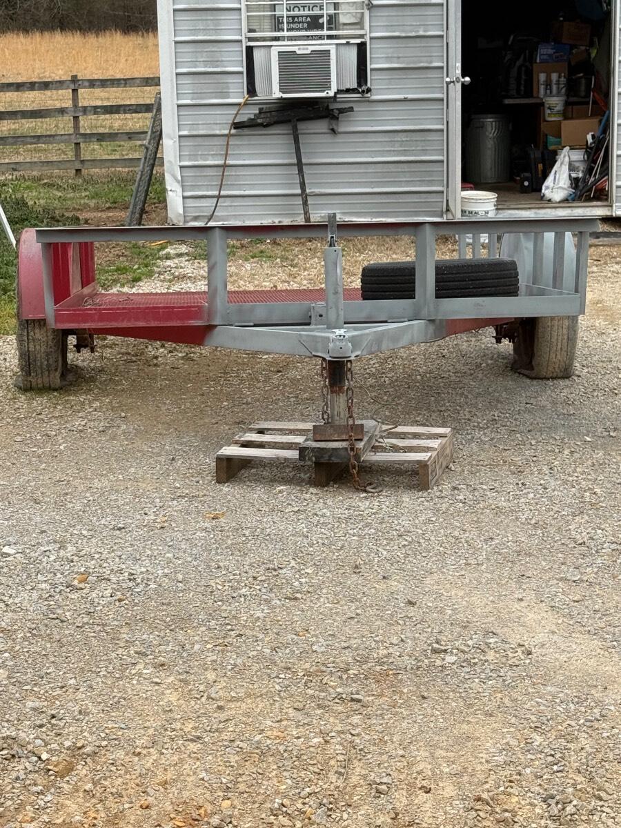 2000 Long Tilt trailer