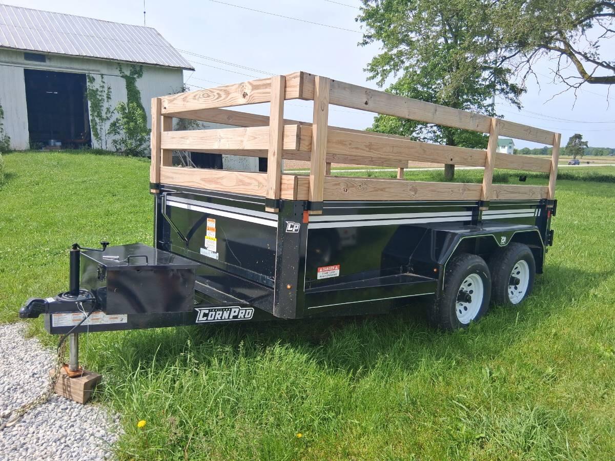 2024 Corn Pro 6x12 Dump Trailer