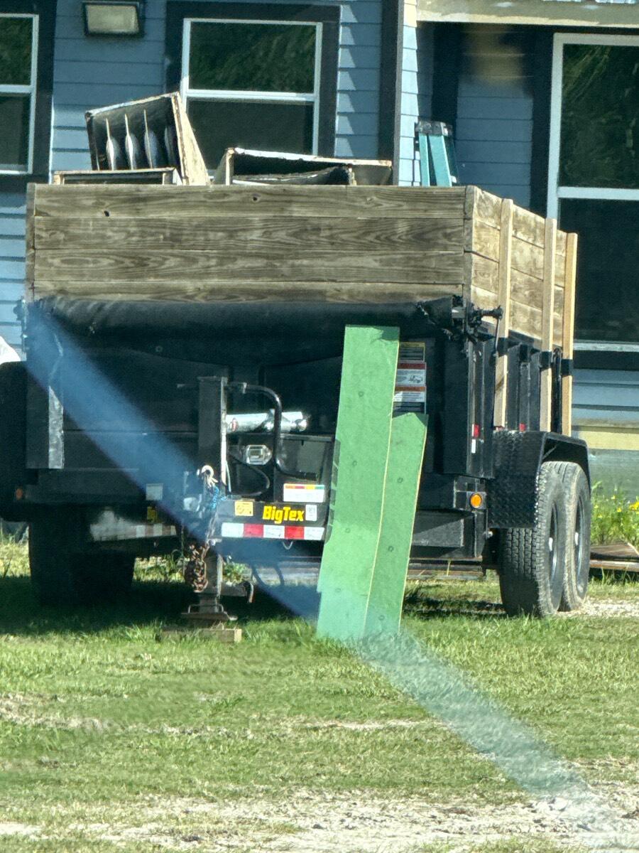 2023 90SR Dumping trailer 7200 lb