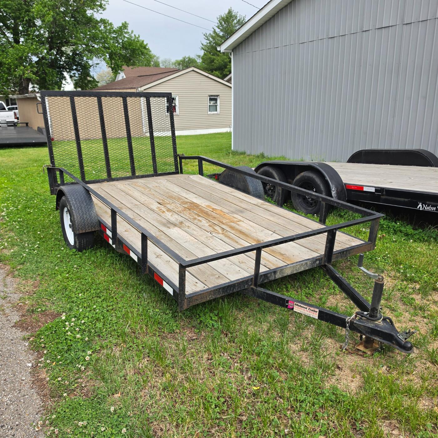 2018 Midwest Trailers 6x12 Utility Trailer