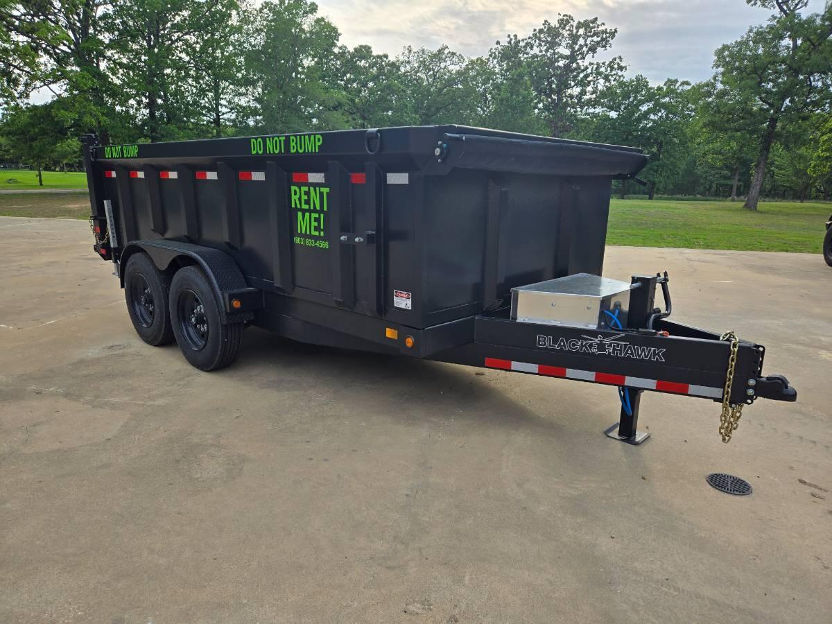 2026 BlackHawk DX14 East Texas Dump Trailer Rental