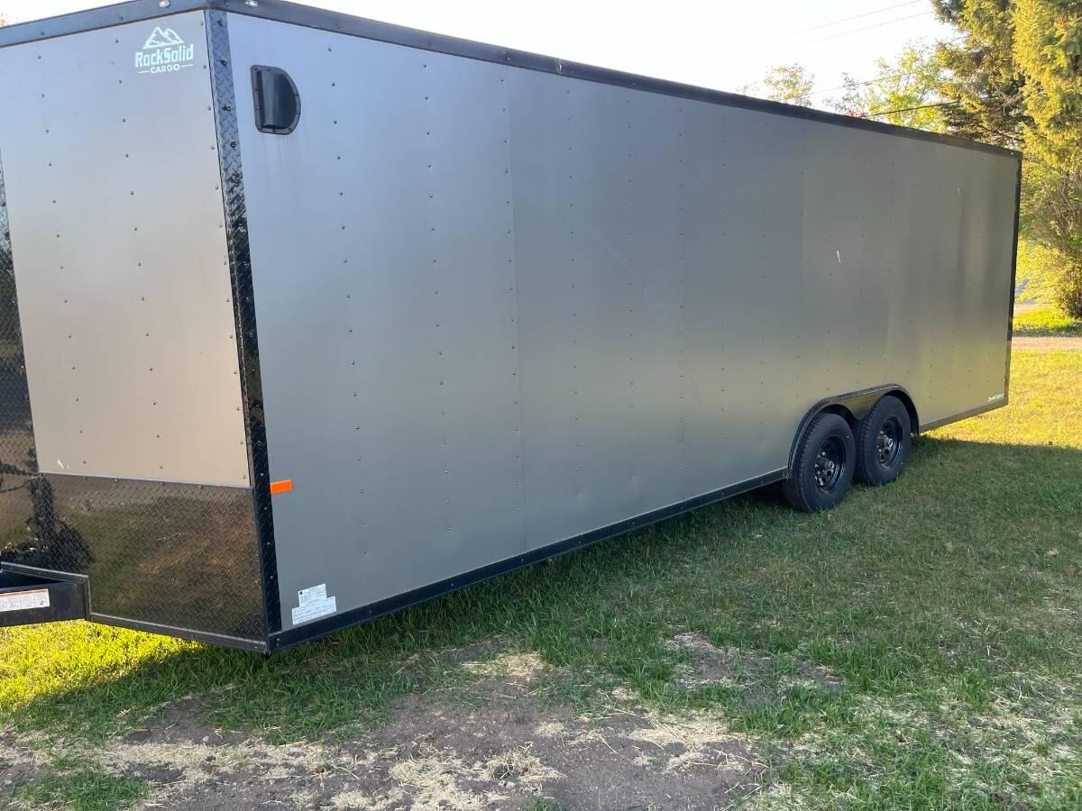 2024 Rock Solid Cargo 24' Enclosed with V-nose