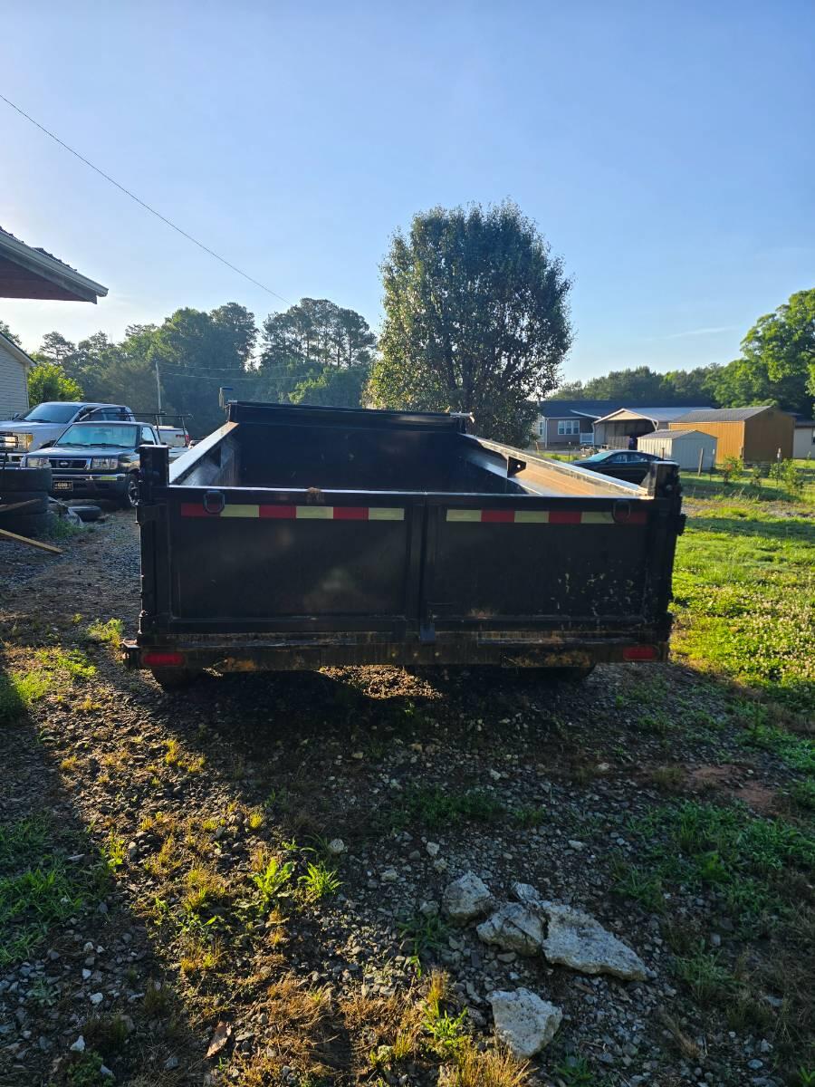 2025 Hawke trailers 14 ft dump trailer