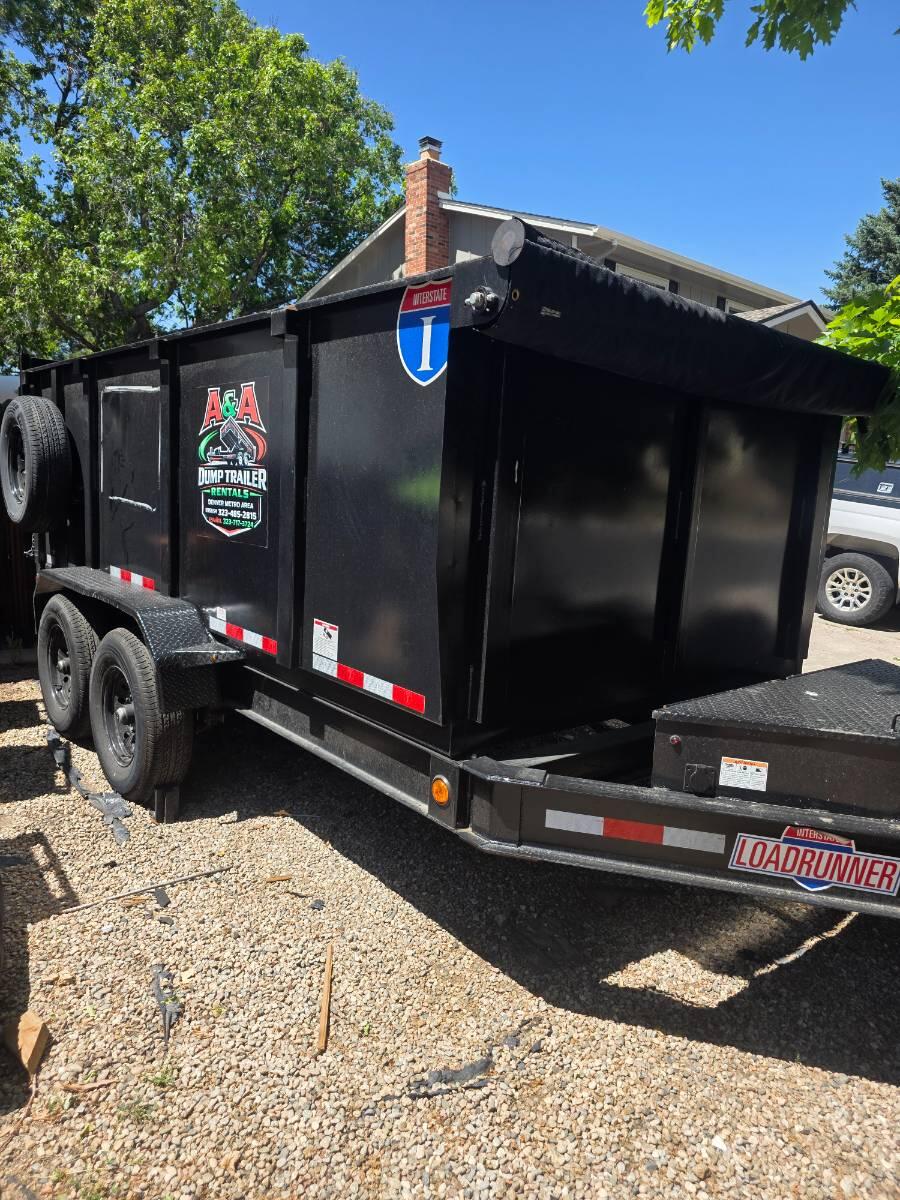 2025 Interstate LoadRunner Dump Trailor
