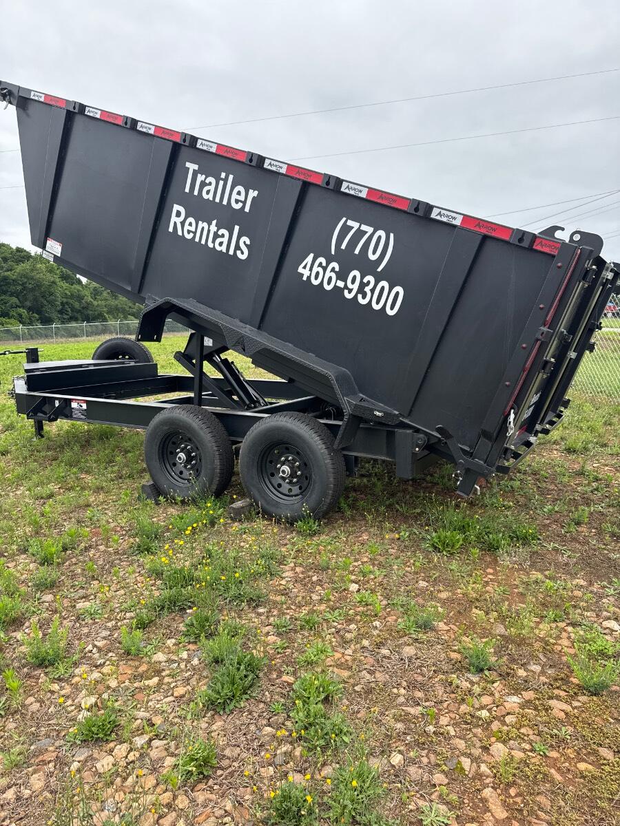 2026 Arrow Dump trailer 4&rsquo; walls