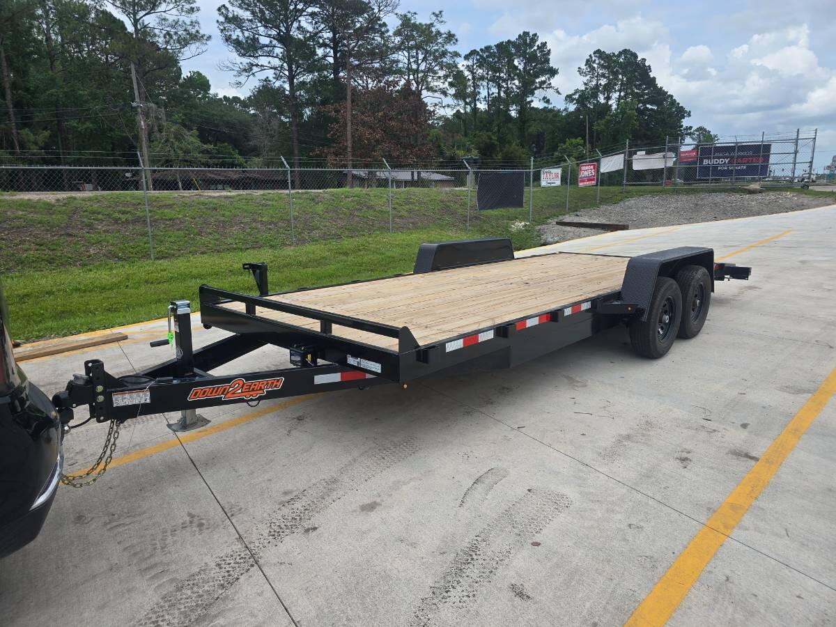 2026 Down To Earth 8220 Car hauler with dove tail 10k