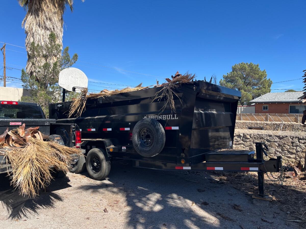 2024 Iron horse 8x16x4 Dump Trailer