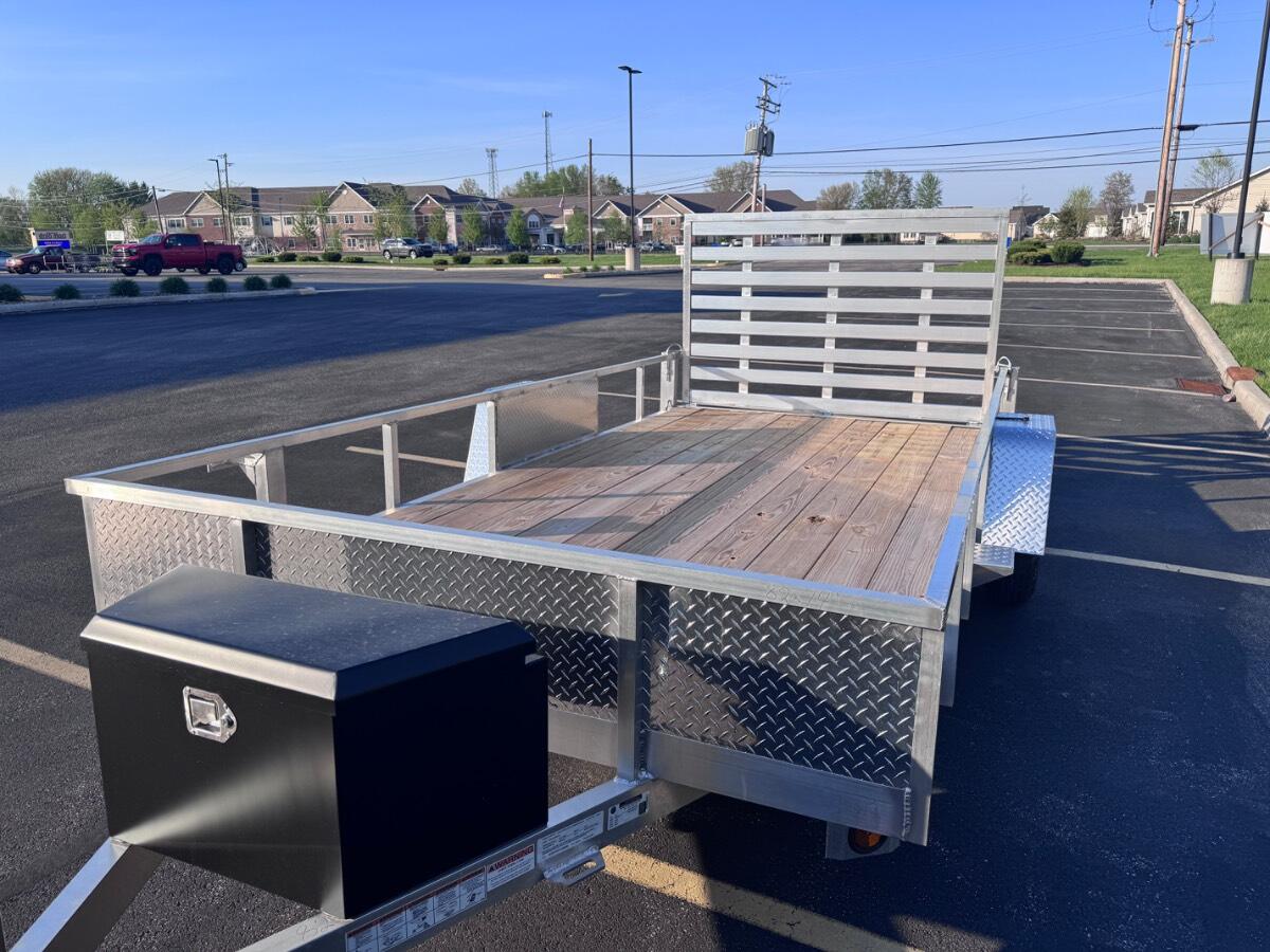 2026 Quality Steel & Aluminum 6’10” X 14’ Utility Trailet