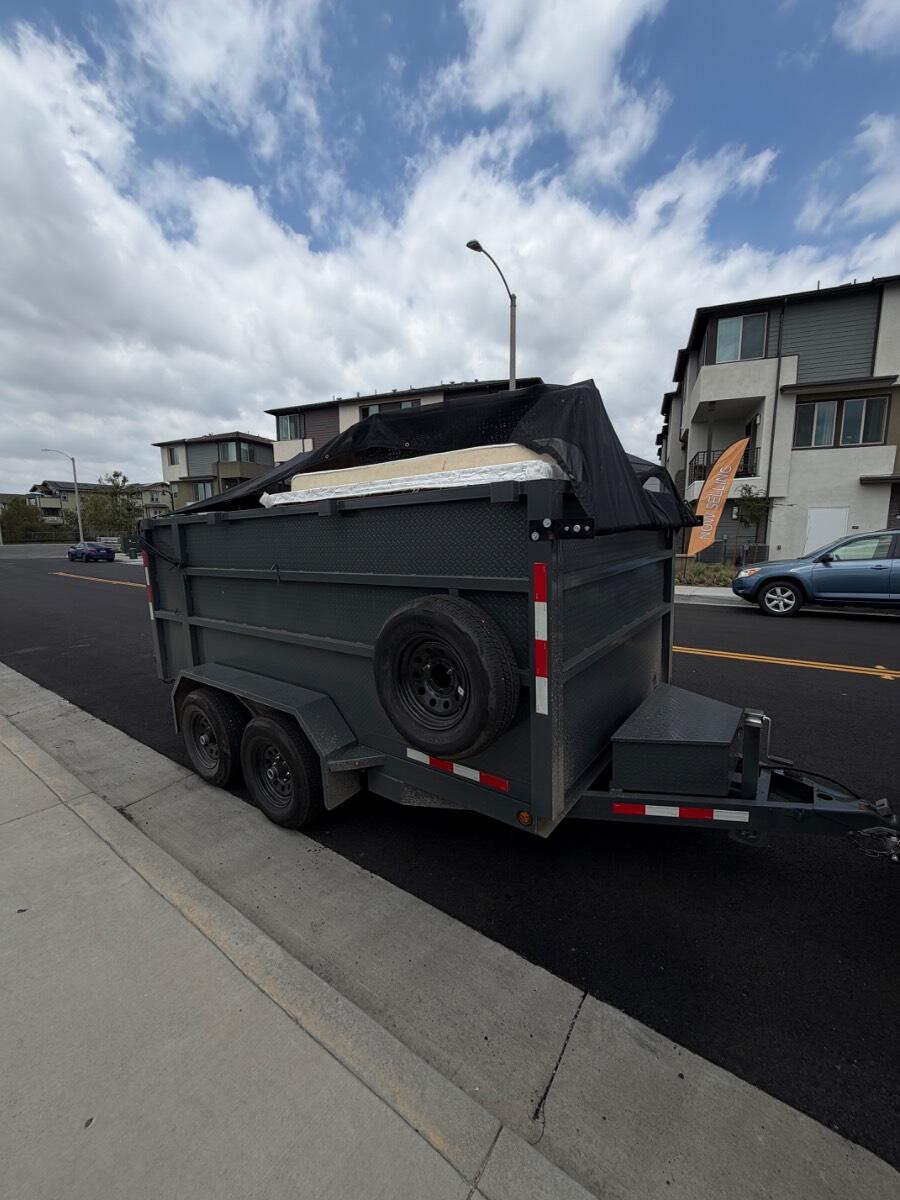 2026 The Off Road Trailers 8x12x4 Dump Trailer