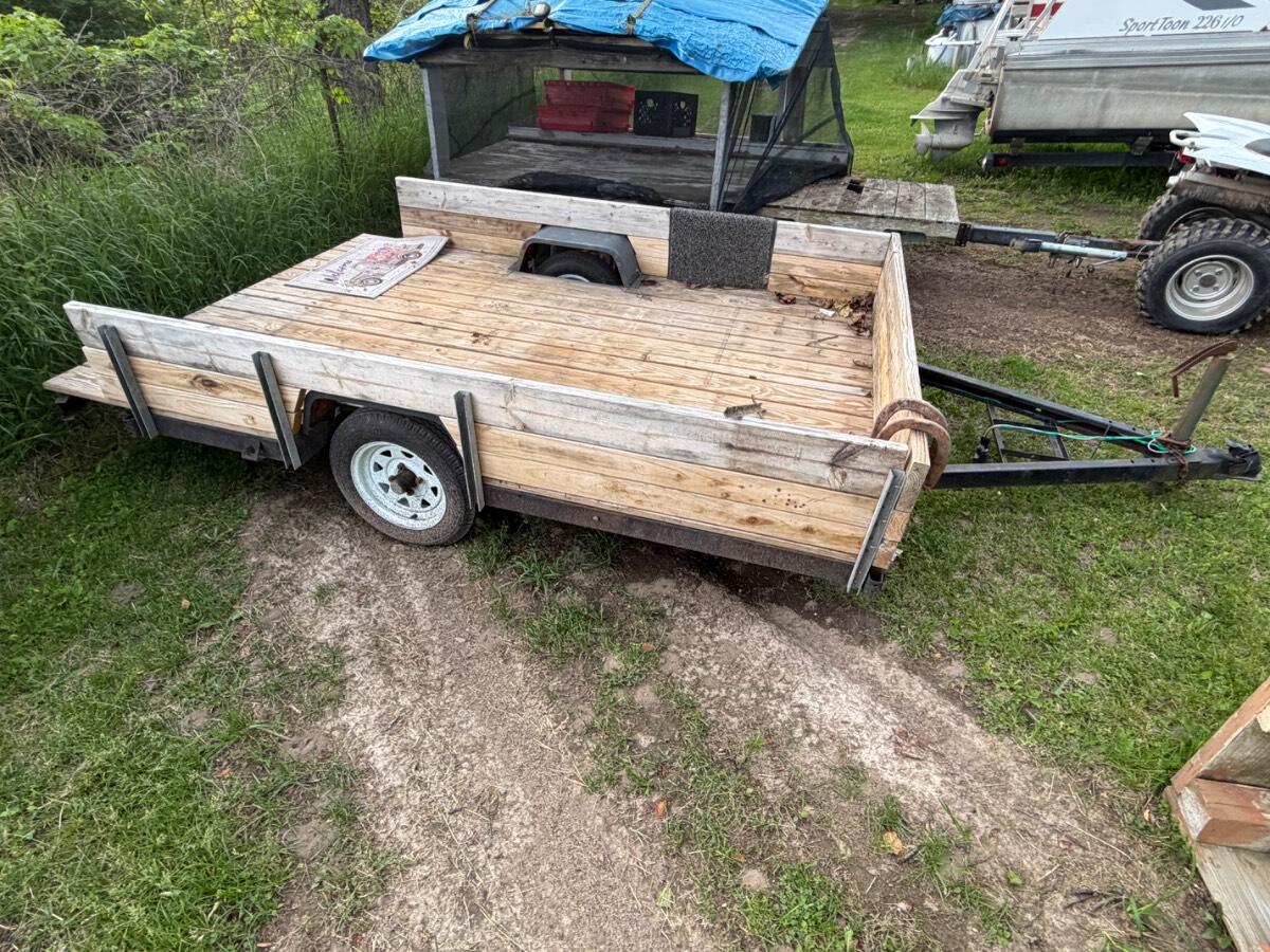 1984 Palmeno Flatbed utility trailer