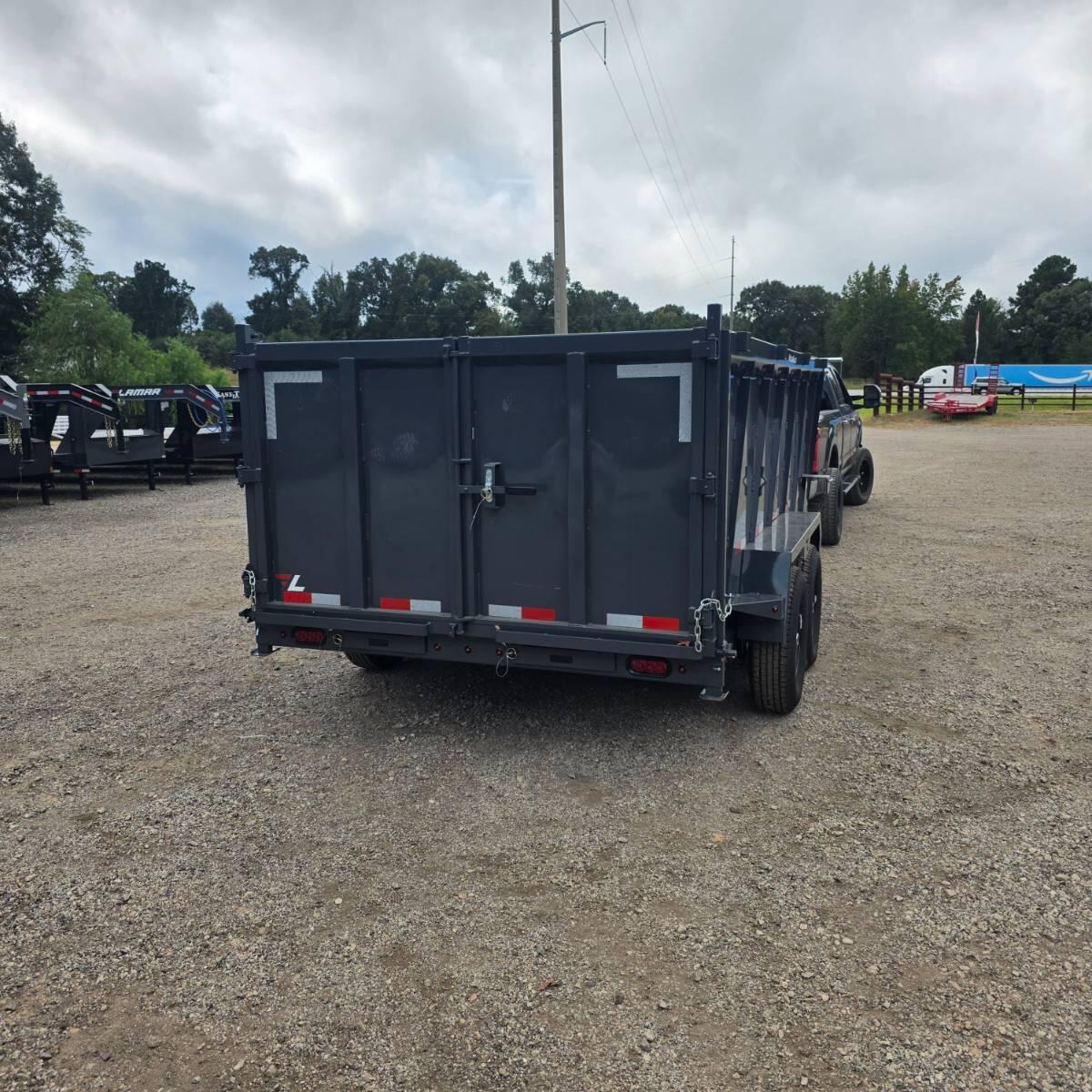 2025 Lamar 14.5 yd  dump trailer
