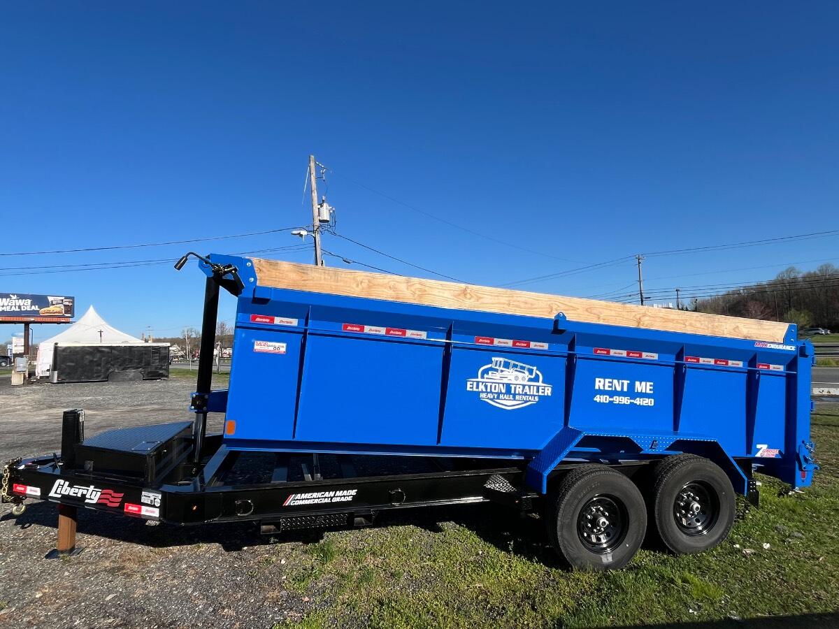 2026 Liberty 7&rsquo; x 16&rsquo; Dump Trailer