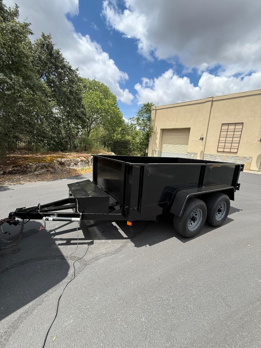 2014 IPUT 10000 pound 10 x 6 dump traile