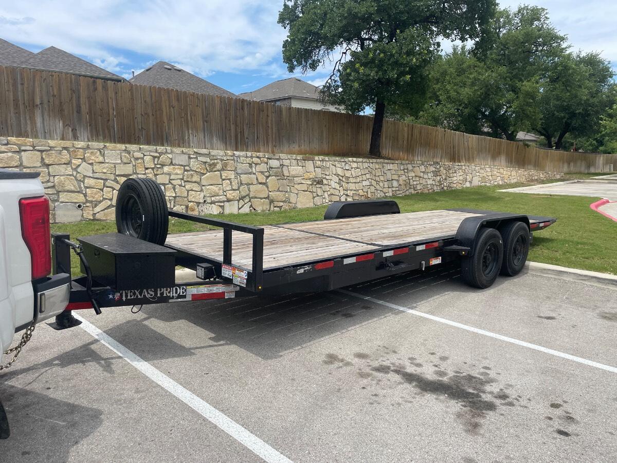 2023 Texas pride GVWR 20k tilt trailer 23’ long