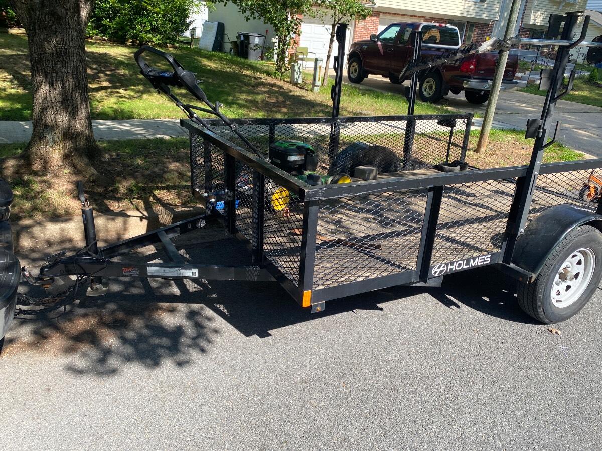 2021 Holmes enterprises, INC 6-4x10  landscaping trailer