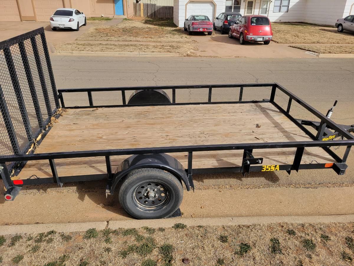 2022 Big Tex 12ft Utility Trailer