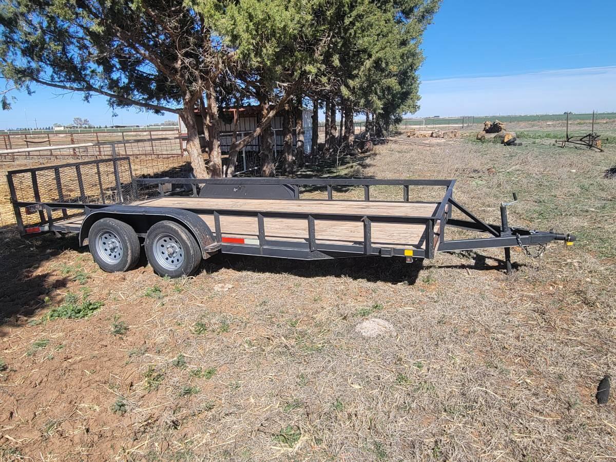 2021 J&amp;C 18ft Utility Trailer