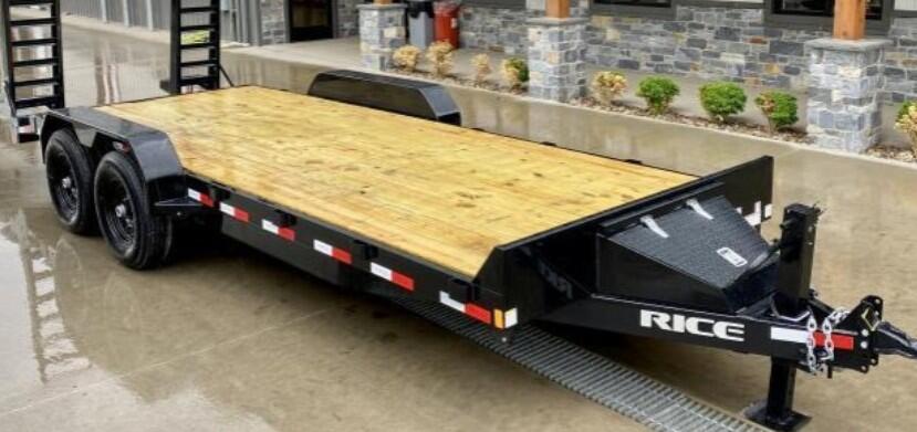 2022 Rice Car trailer w/ dovetail
