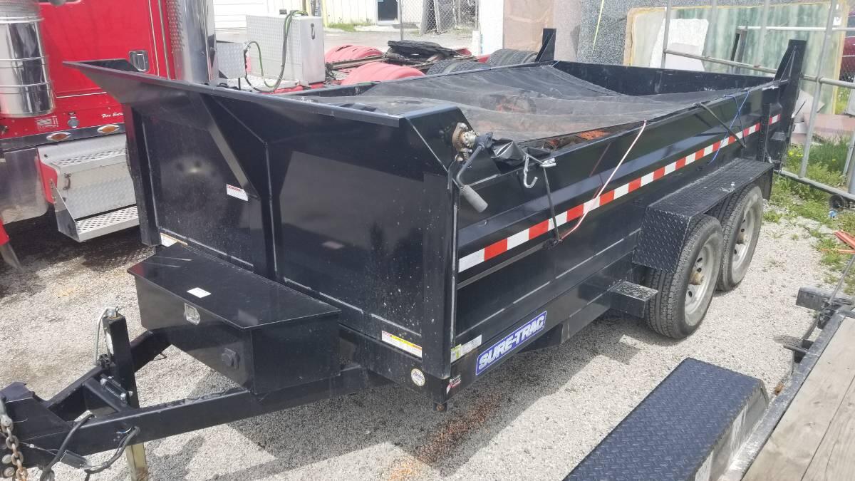 2016 SureTrac 14' x 7' Dump Trailer