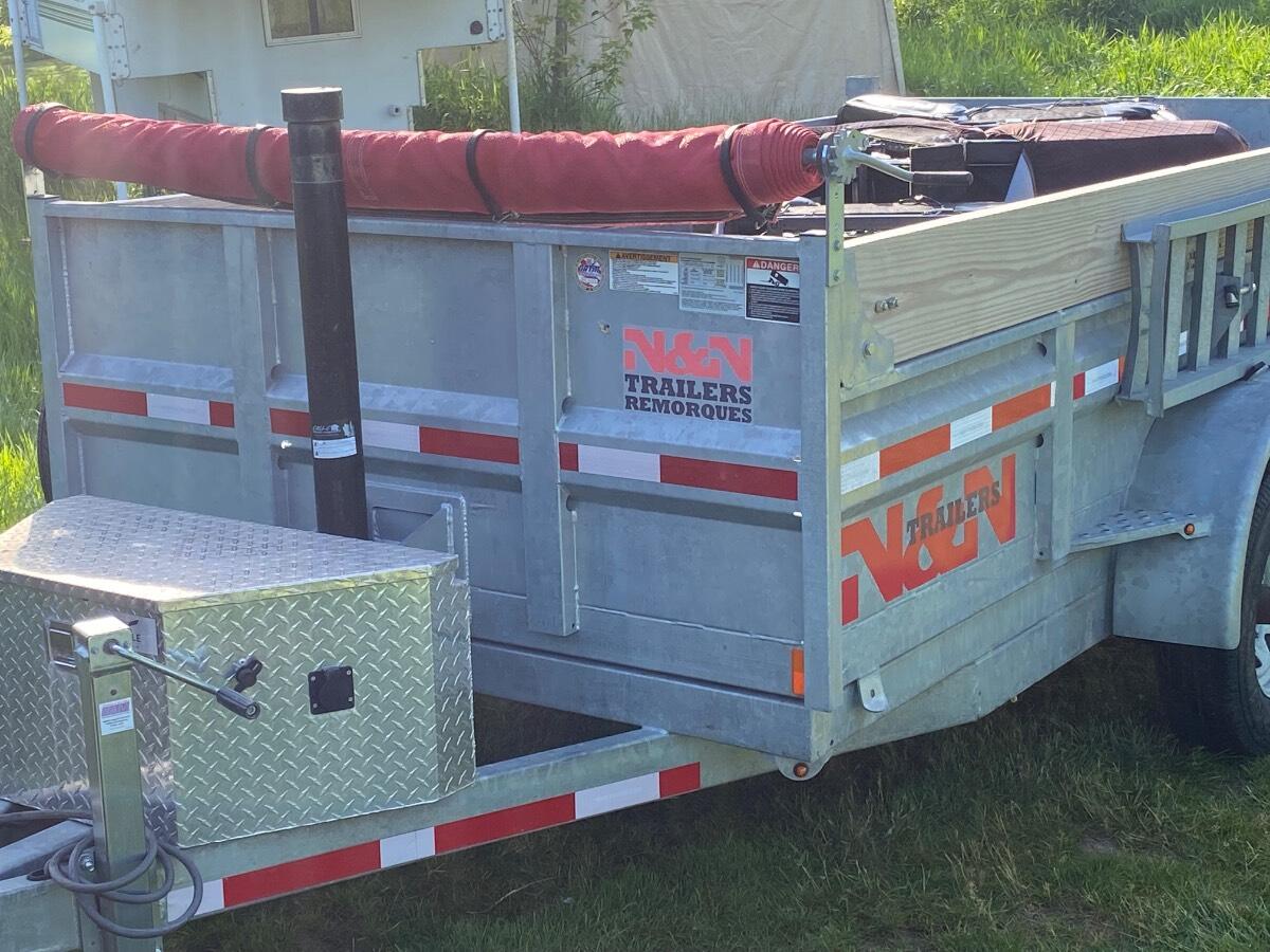 2020 N & N 12' dump  6,000 lb capacity.