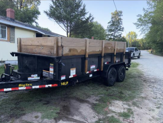 2020 Big Tex 16’ dump trailer. 2 5/16” ball
