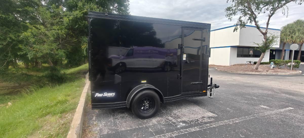 2026 Cynergy Cargo 5x10 Enclosed, 6.5' ceiling