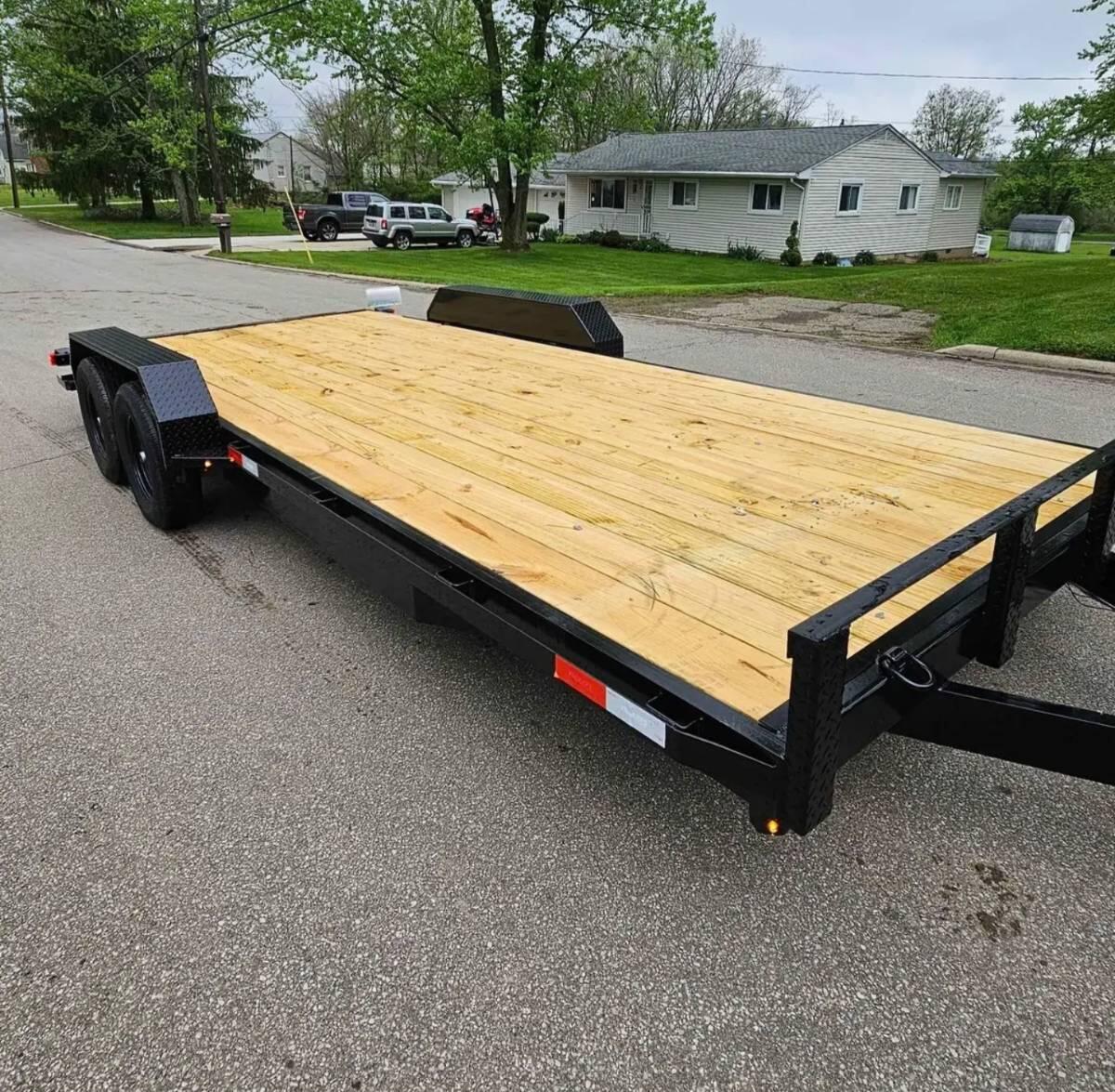 2026 Premier Trailer 20 ft x 7 dovetail