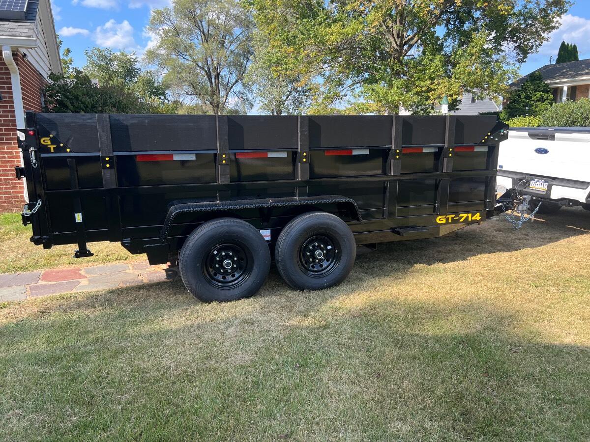 2025 Griffin high side Dump trailer with tarp kit