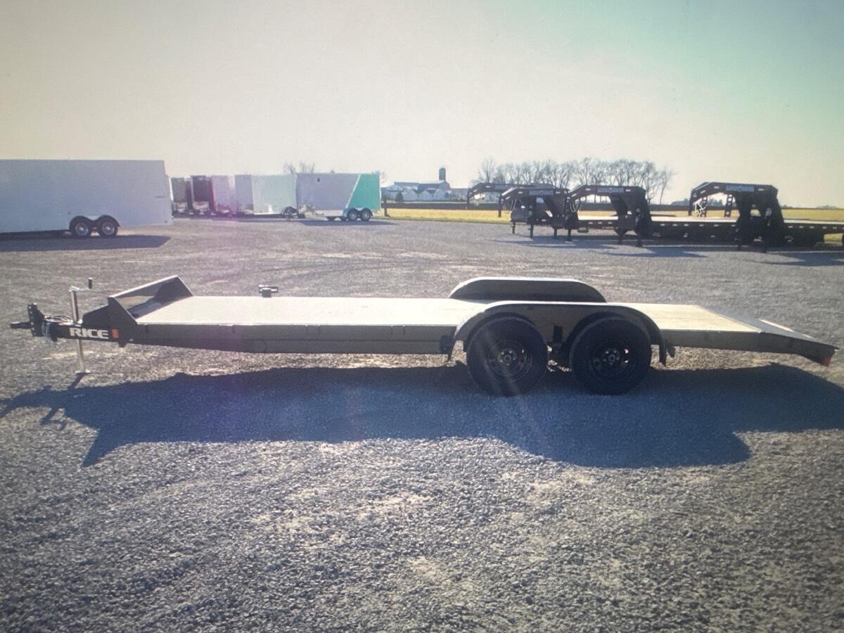 2026 Rice 20’ x 82” Flatbed Car Hauler7k