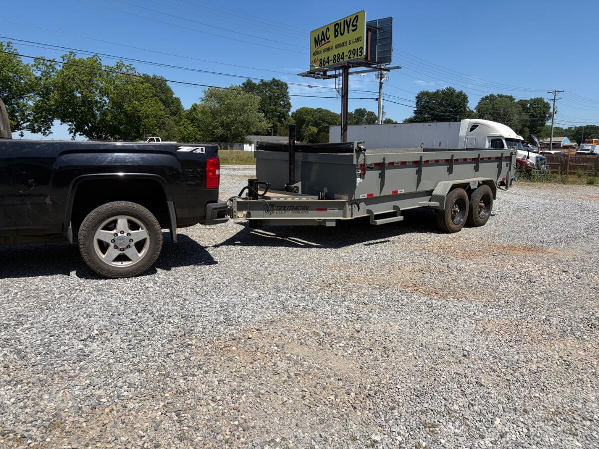 2024 Southern utility 16k dump trailer 16 foot
