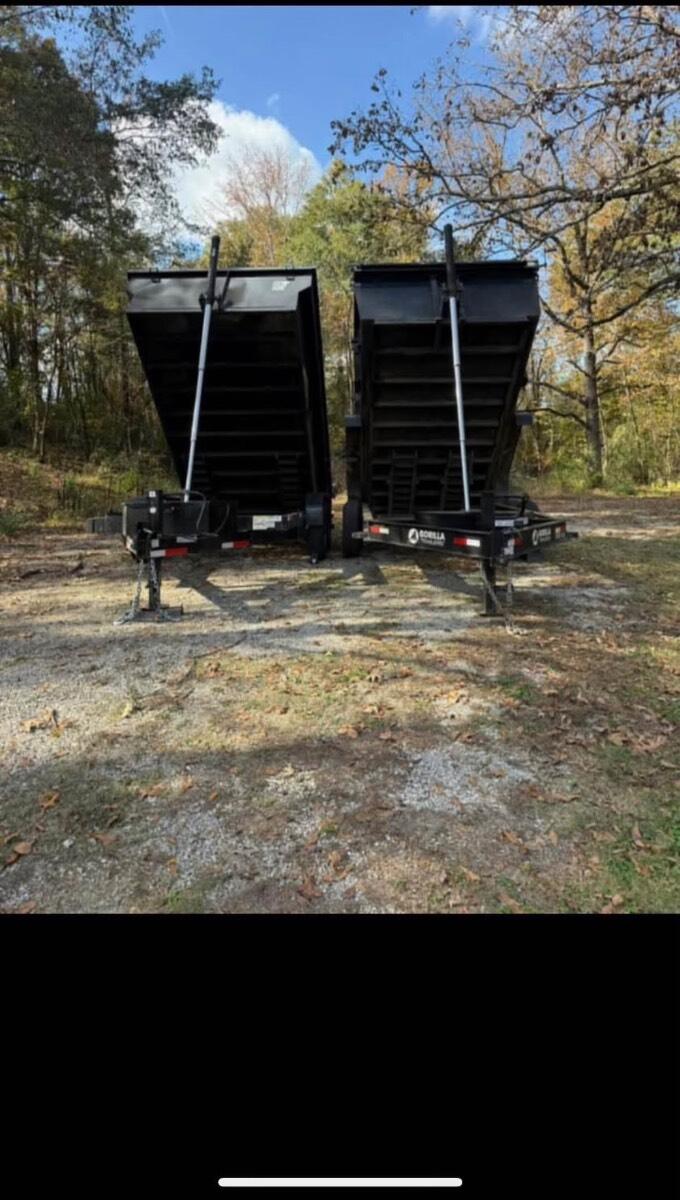 2023 Gorilla ‼️7x14x3&rsquo; sides with 14k axle