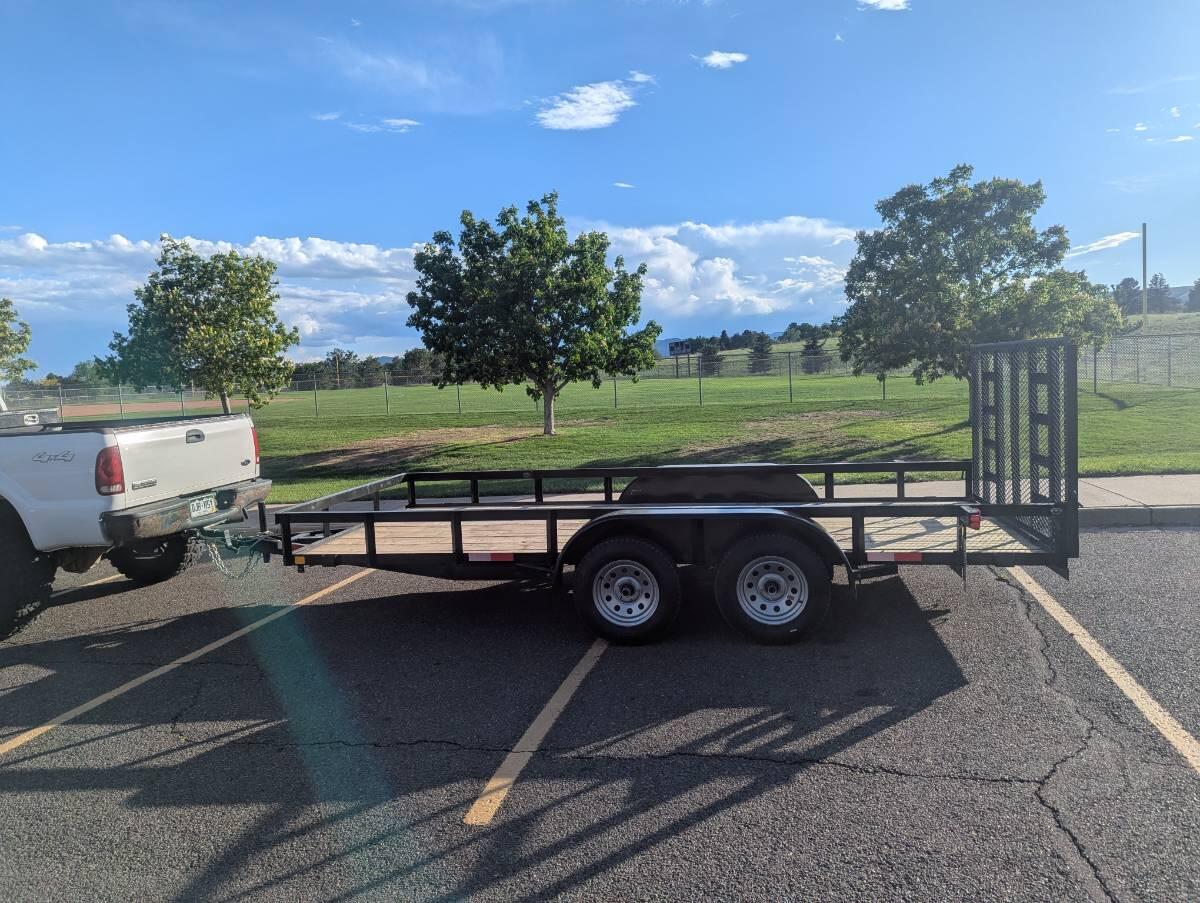 2024 Texco Utility trailer 16ftx81" with