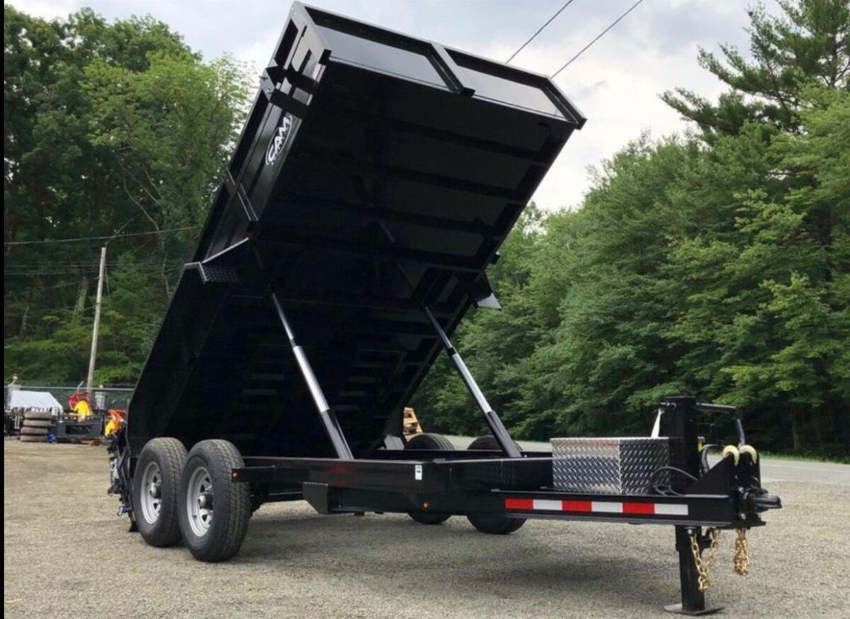 2020 Cam Superline The Beast 7x16 Dump trailer 16000# Gross