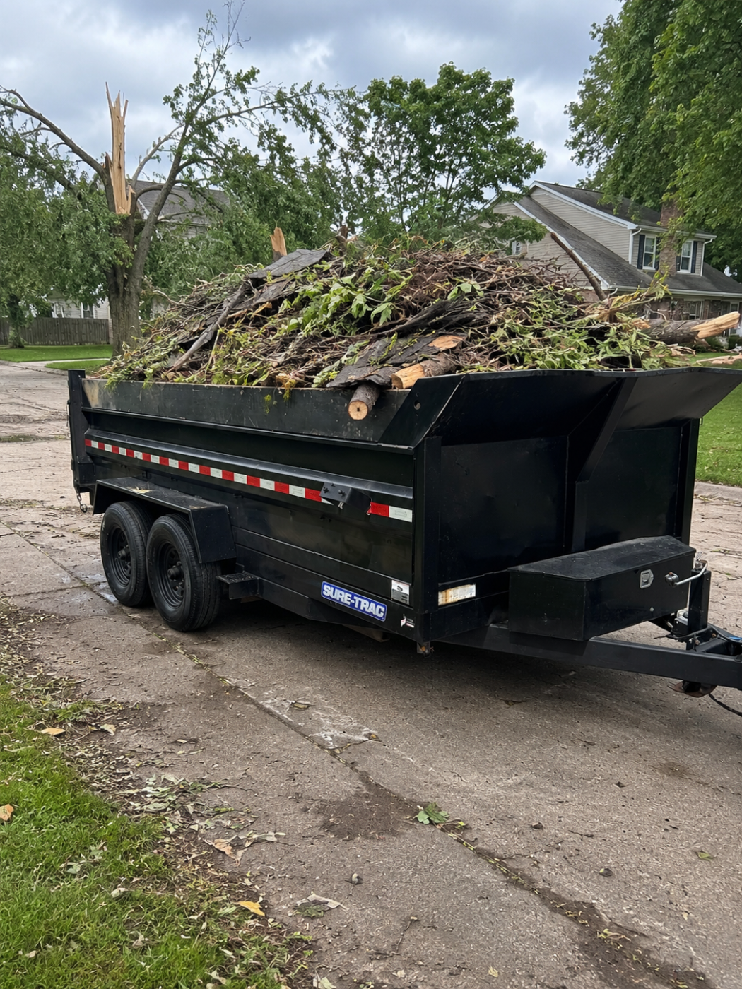 2016 Sure trac 14x7 dump trailer