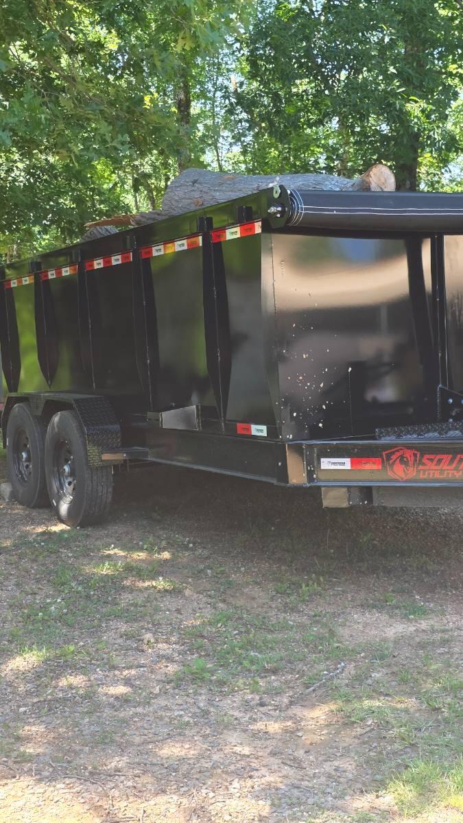 2026 Southern utility 16x7x4 Dump trailer